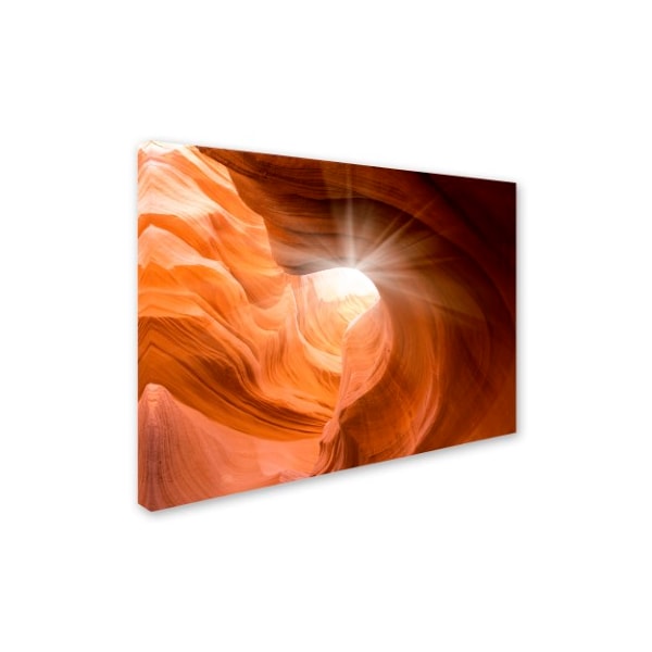 Moises Levy 'Searching Light II' Canvas Art,14x19